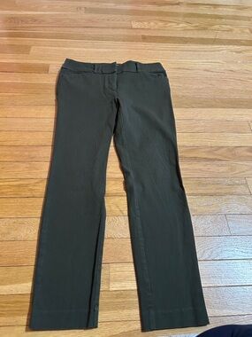 LOFT Olive Green Ankle Pants